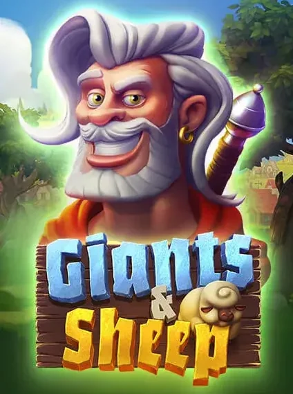 Decorative casino game artwork for Winthere: Giants And Sheep